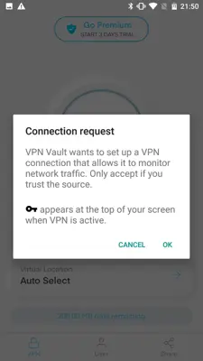 VPN Vault android App screenshot 5